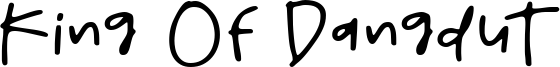King Of Dangdut Font