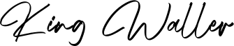 King Waller Font