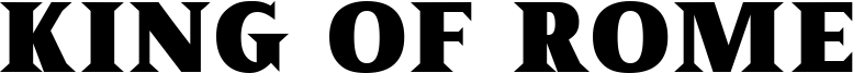 King of Rome Font