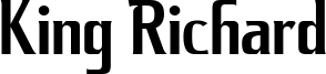 King Richard Font