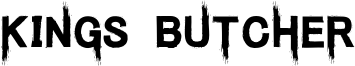 Kings Butcher Font