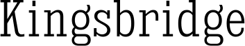 kingsbridge cd lt.ttf