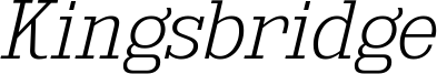 kingsbridge el it.ttf