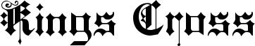 Kings Cross Font