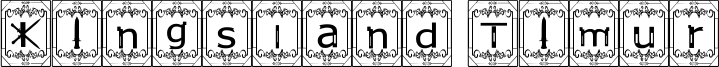 Kingsland Timur Font