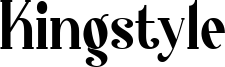 Kingstyle Font