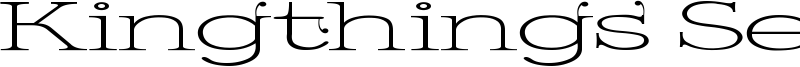 Kingthings Serifique UL Wide.ttf