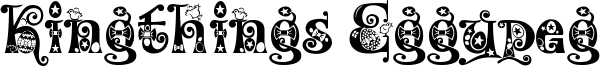 Kingthings Eggypeg Font