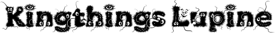 Kingthings Lupine Font