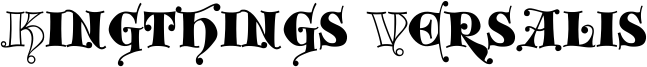 Kingthings Versalis Font