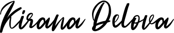 Kirana Delova Font