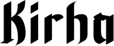 Kirha Font