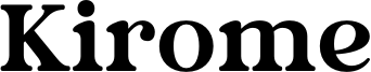 Kirome Font