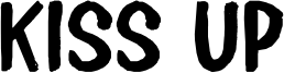 Kiss Up Font