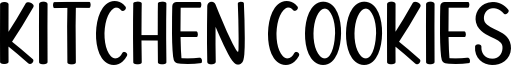 Kitchen Cookies Font