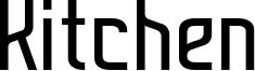 Kitchen Font