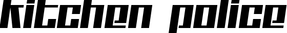 Kitchen Police Font