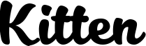 Kitten Font