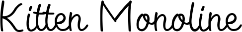KittenSlantMonolineTrial.ttf