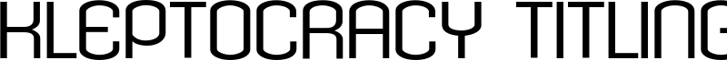kleptocracy titling ex lt.ttf