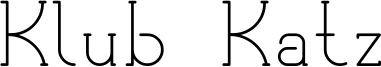 Klub Katz Font