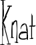 Knat Font