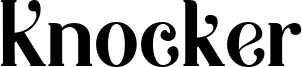 Knocker Font