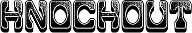 Knockout Font