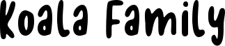 Koala Family Font