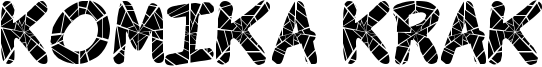 Komika Krak Font