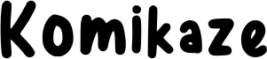 Komikaze Font