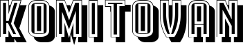 Komitovan Font