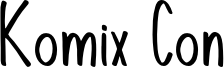 KomixCon.otf