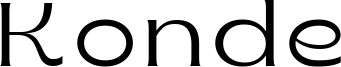 Konde Font