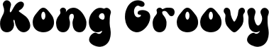 Kong Groovy Font