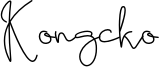 Kongcko Font