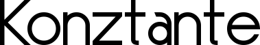 Konztante Font