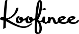 Koofinee Font
