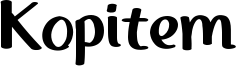 Kopitem Font