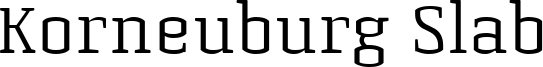 Korneuburg-Slab-Light.ttf