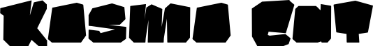 Kosmo Cat Font