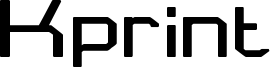 Kprint Font