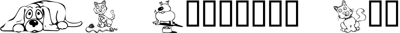 KR Backyard Scraps Font
