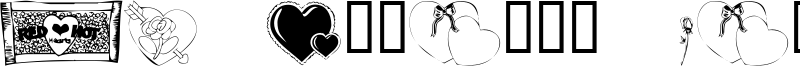 KR Belated Valentine Font