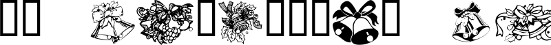 KR Christmas Bells Font