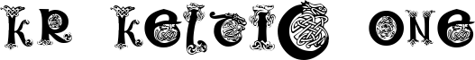KR Keltic One Font