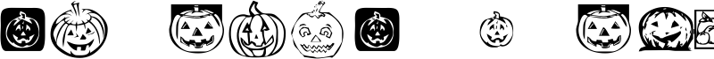 KR Pick A Pumpkin Font
