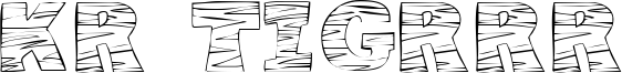 KR Tigrrr Font