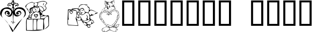 KR Valentine 2003 Font