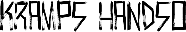 Kramps Handso Font
